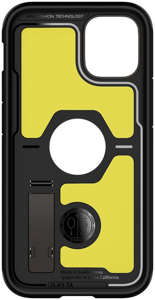 Spigen Tough Armor Apple iPhone 12 Mini Hoesje Gunmetal afbeelding 5