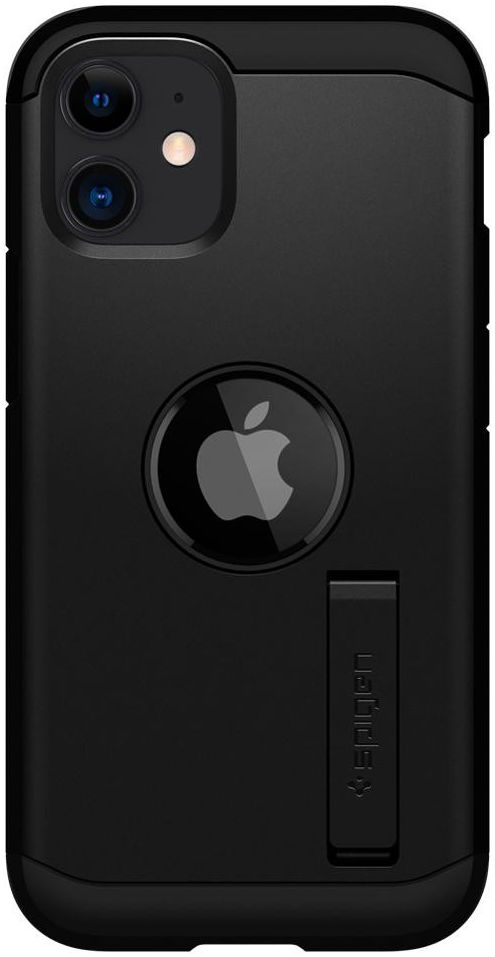 Spigen Tough Armor Apple iPhone 12 Mini Hoesje Zwart afbeelding 2