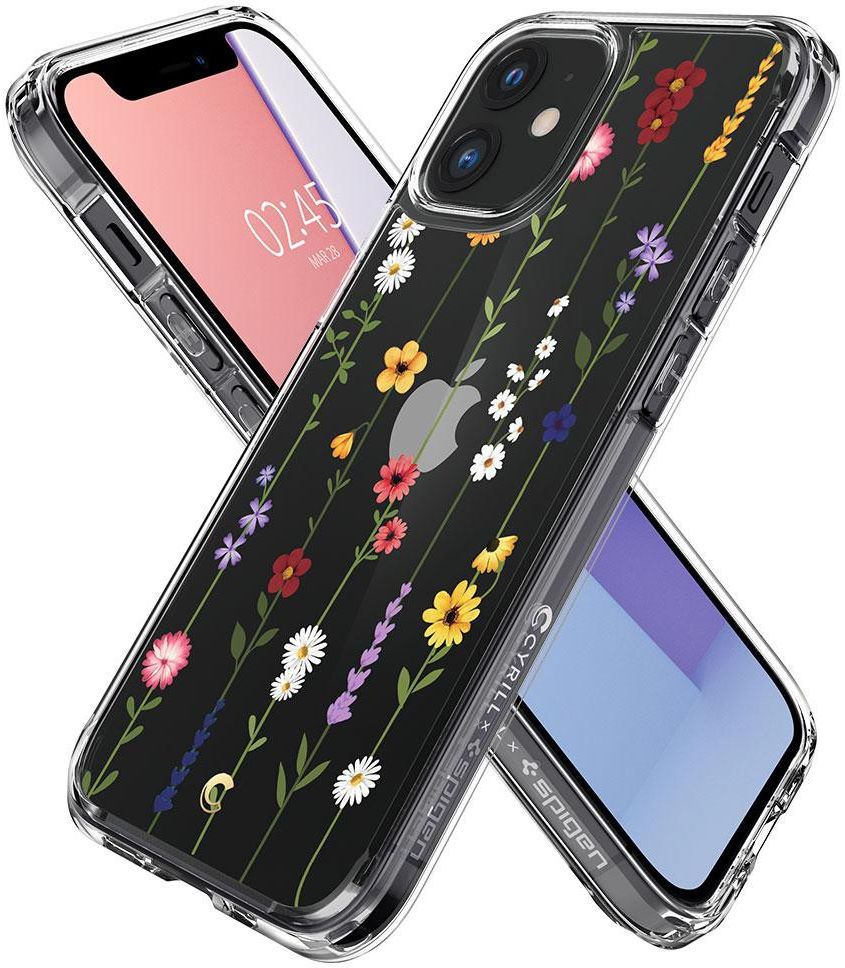 Spigen Ciel by Cyrill Cecile iPhone 12 Mini Hoesje Flower Garden afbeelding 4
