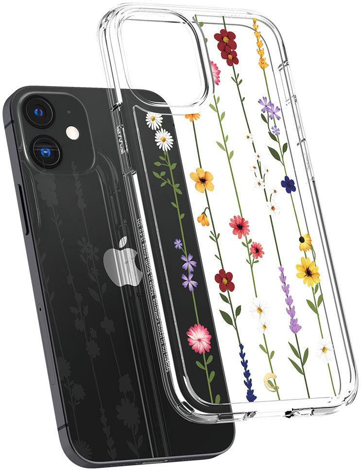 Spigen Ciel by Cyrill Cecile iPhone 12 Mini Hoesje Flower Garden afbeelding 2
