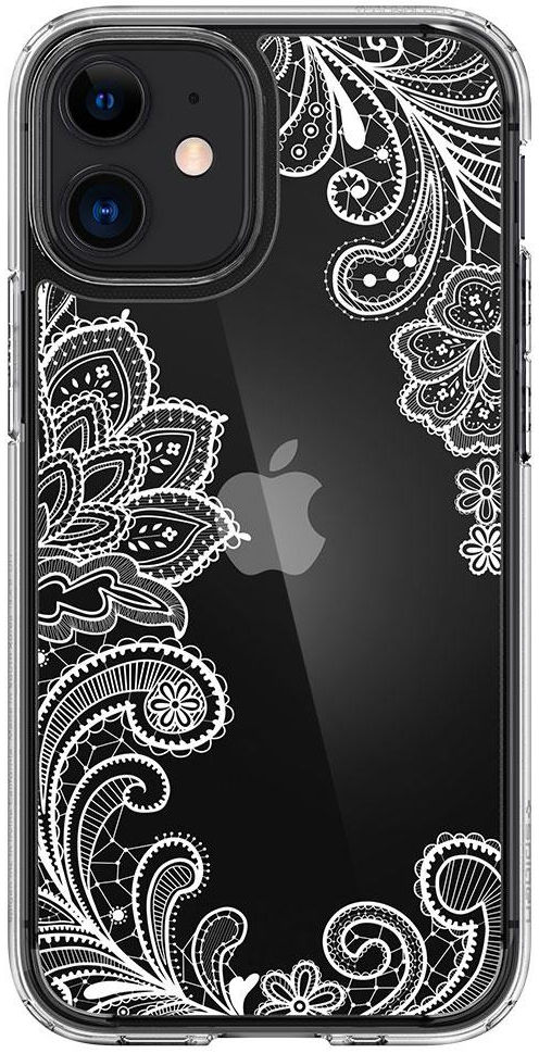 Spigen Cyrill Cecile Apple iPhone 12 Mini Hoesje White Mandala afbeelding 3