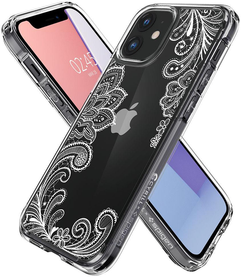 Spigen Cyrill Cecile Apple iPhone 12 Mini Hoesje White Mandala afbeelding 4