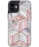 Spigen Cyrill Cecile Apple iPhone 12 Mini Hoesje Pink Marble