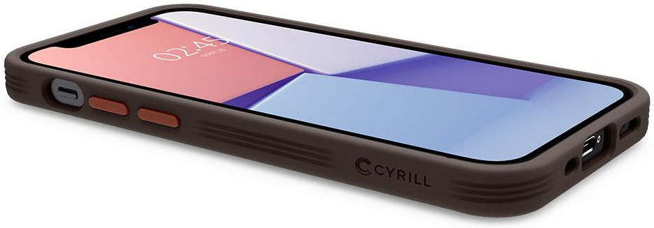 Spigen Cyrill Leather Brick Apple iPhone 12 Mini Hoesje Zwart afbeelding 6