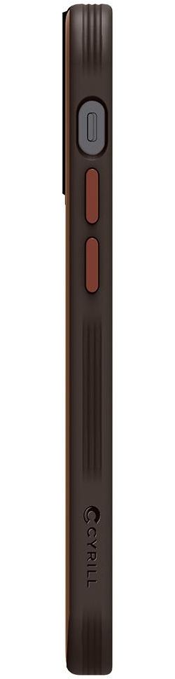 Spigen Cyrill Leather Brick Apple iPhone 12 Mini Hoesje Zwart afbeelding 9