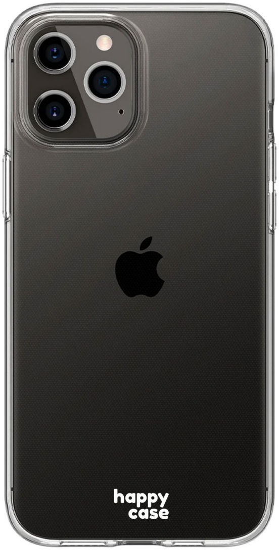 HappyCase iPhone 12 Pro Max Flexibel TPU Hoesje Clear Print afbeelding 1