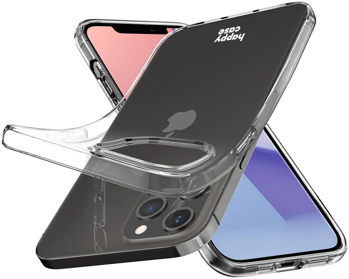 HappyCase iPhone 12 Pro Max Flexibel TPU Hoesje Clear Print afbeelding 5