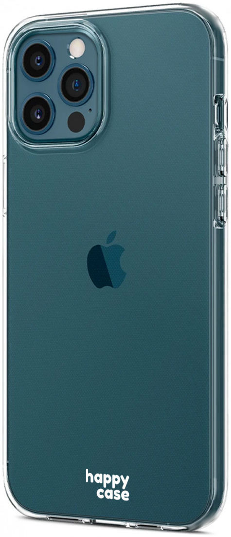 HappyCase iPhone 12 Pro Max Flexibel TPU Hoesje Clear Print afbeelding 8