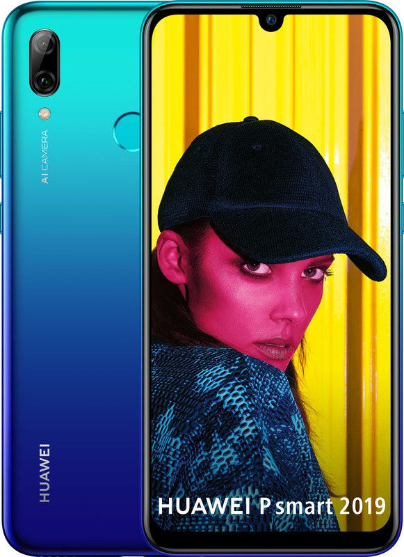 Huawei P Smart (2019) Aurora Blue afbeelding 7