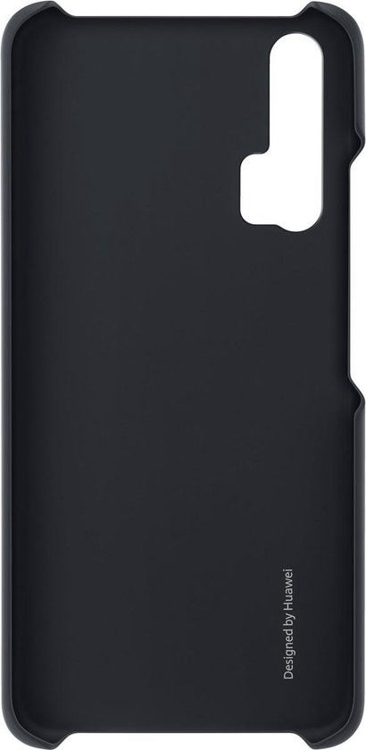 Huawei Nova 5T Back Cover Hoesje Zwart afbeelding 4