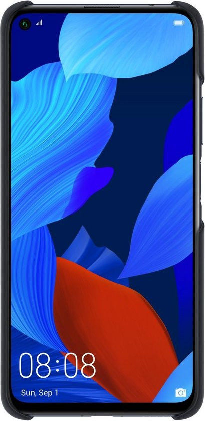 Huawei Nova 5T Back Cover Hoesje Zwart afbeelding 5