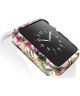 Raptic Revel Apple Watch 38MM Hoesje Hard Plastic Bumper Bloem Print