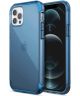 Raptic Air Apple iPhone 12 / 12 Pro Hoesje Back Cover Blauw