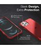Raptic Air Apple iPhone 12 / 12 Pro Hoesje Back Cover Rood