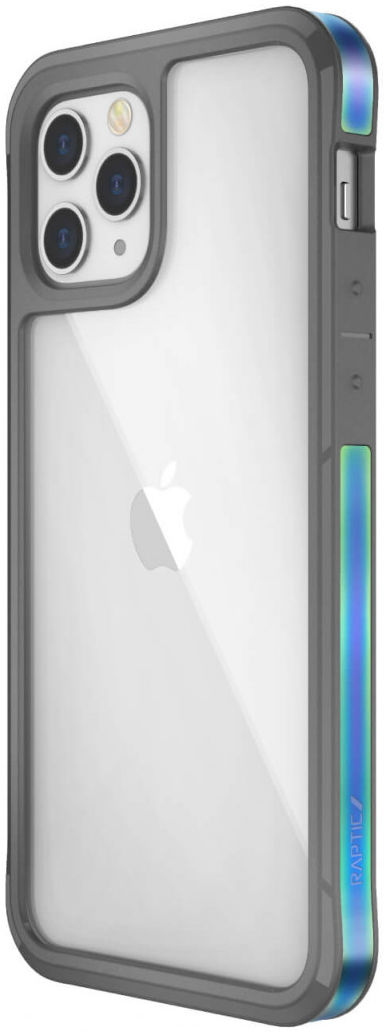 Raptic Edge Apple iPhone 12 Pro Max Hoesje Transparant Iridescent afbeelding 2