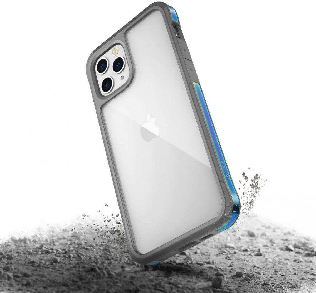 Raptic Edge Apple iPhone 12 Pro Max Hoesje Transparant Iridescent afbeelding 3
