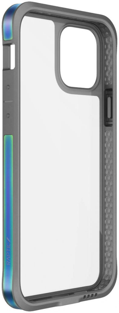 Raptic Edge Apple iPhone 12 Pro Max Hoesje Transparant Iridescent afbeelding 6