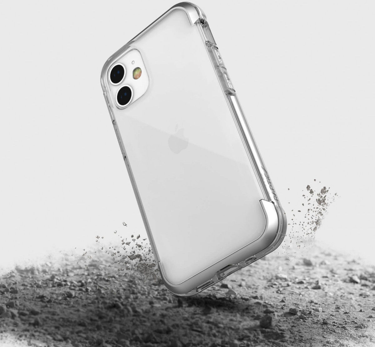 Raptic Air Apple iPhone 12 Mini Hoesje Back Cover Transparant afbeelding 6