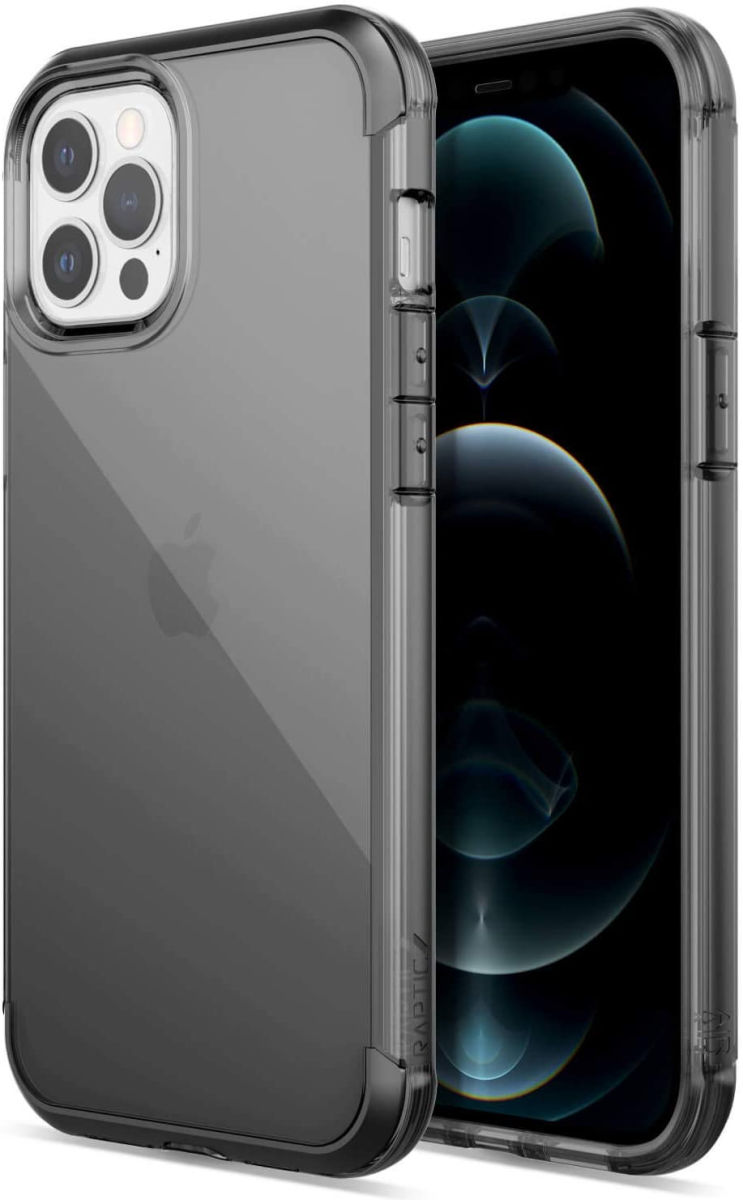 Raptic Air Apple iPhone 12 Mini Hoesje Back Cover Zwart afbeelding 1