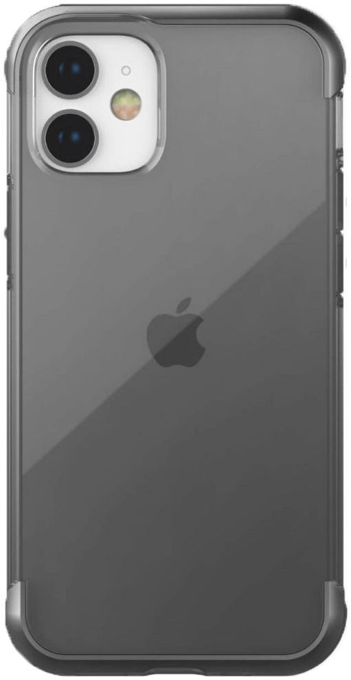 Raptic Air Apple iPhone 12 Mini Hoesje Back Cover Zwart afbeelding 2