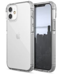 Raptic Clear Apple iPhone 12 Mini Hoesje Transparant/Wit