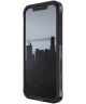 Raptic Edge Apple iPhone 12 Mini Hoesje Transparant Zwart