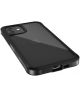 Raptic Edge Apple iPhone 12 Mini Hoesje Transparant Zwart
