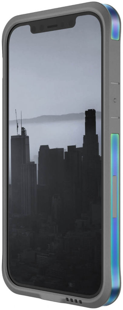 Raptic Edge Apple iPhone 12 Mini Hoesje Transparant Iridescent afbeelding 5