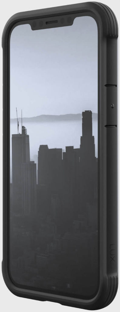 Raptic Lux Apple iPhone 12 Mini Hoesje Back Cover Carbon Zwart afbeelding 4