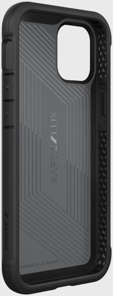 Raptic Lux Apple iPhone 12 Mini Hoesje Back Cover Carbon Zwart afbeelding 5