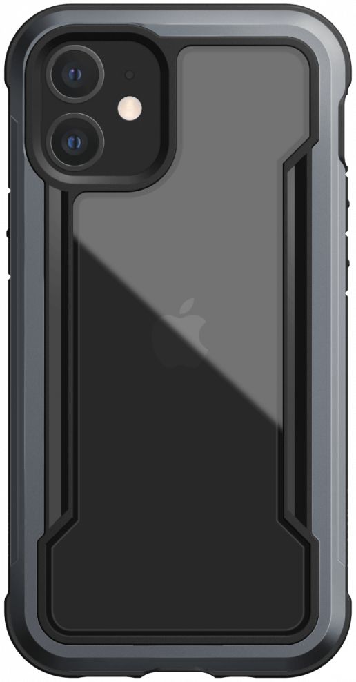 Raptic Shield Apple iPhone 12 Mini Hoesje Militair Getest Zwart afbeelding 1