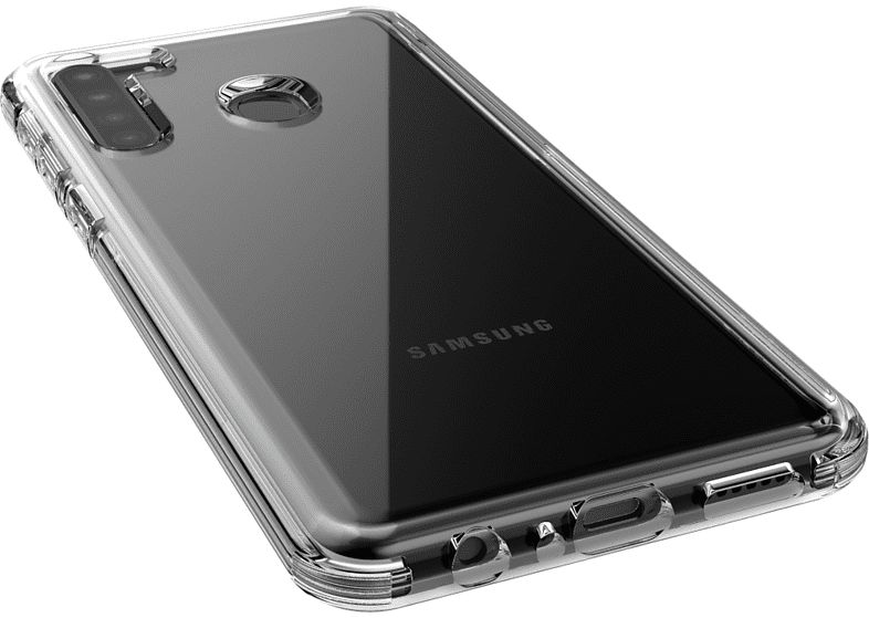 Raptic Clear Samsung Galaxy A21S Hoesje Transparant afbeelding 5