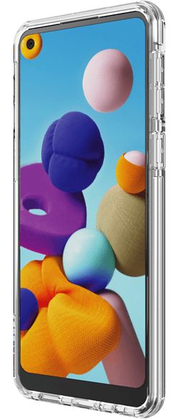 Raptic Clear Samsung Galaxy A21S Hoesje Transparant afbeelding 4