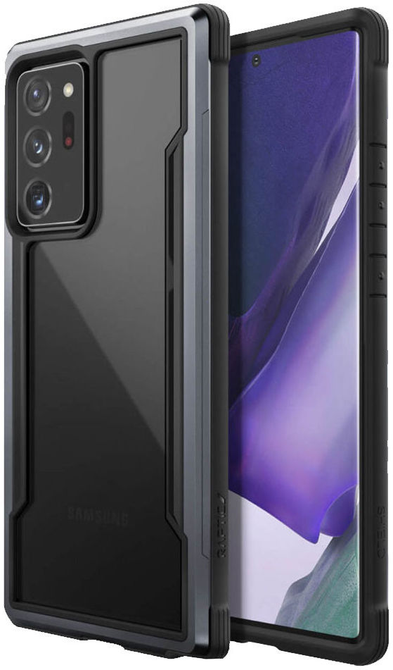 Raptic Shield Samsung Note 20 Ultra Hoesje Militair Getest Zwart afbeelding 1