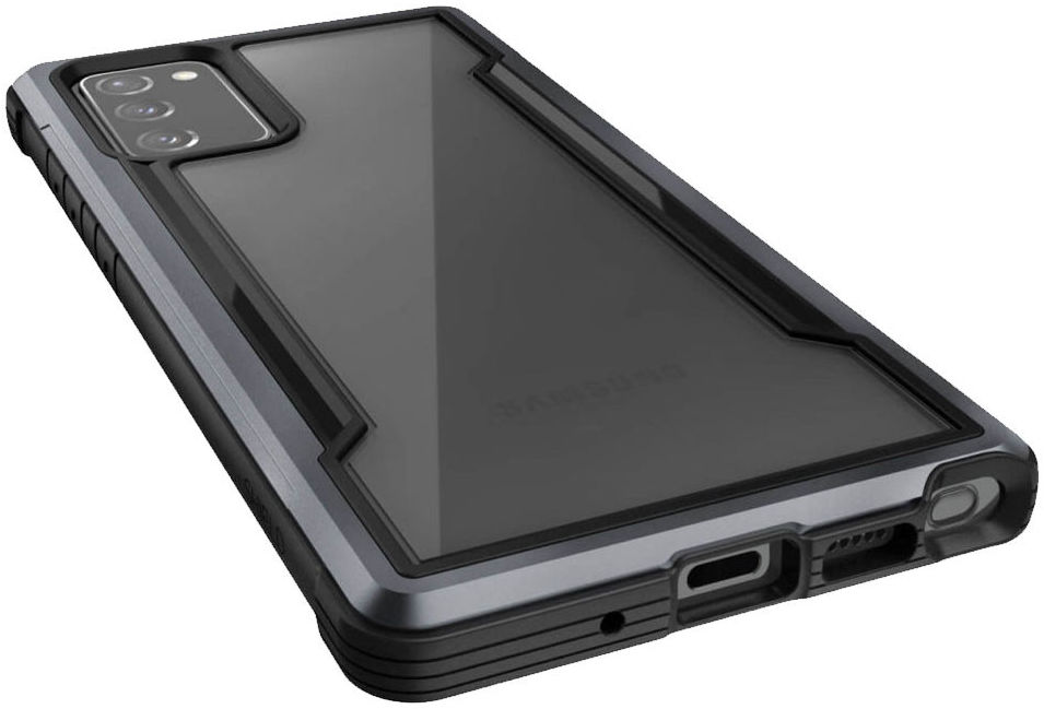Raptic Shield Samsung Galaxy Note 20 Hoesje Militair Getest Zwart afbeelding 2