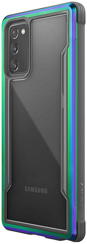 Raptic Shield Samsung Galaxy Note 20 Hoesje Militair Getest Iridescent afbeelding 2