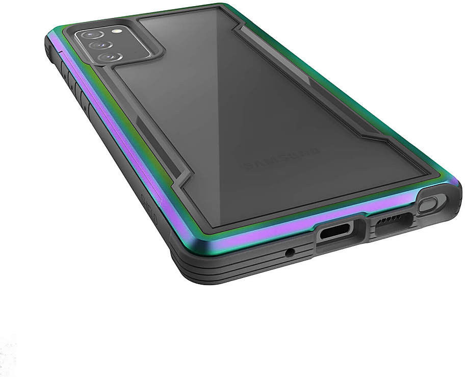 Raptic Shield Samsung Galaxy Note 20 Hoesje Militair Getest Iridescent afbeelding 4