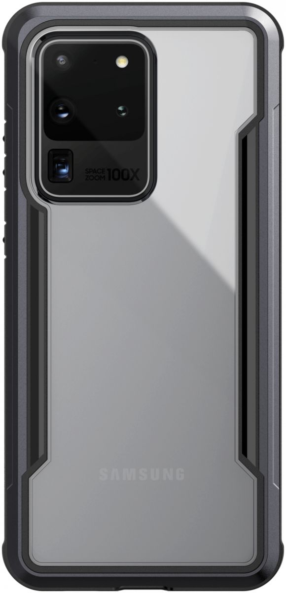 Raptic Shield Samsung Galaxy S20 Ultra Case Militair Getest Zwart afbeelding 1