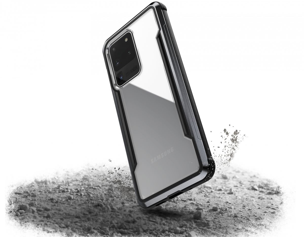 Raptic Shield Samsung Galaxy S20 Ultra Case Militair Getest Zwart afbeelding 11