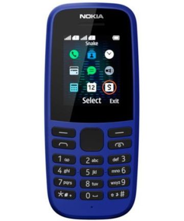 Nokia 105 (2019) Dual Sim Blue Telefoons