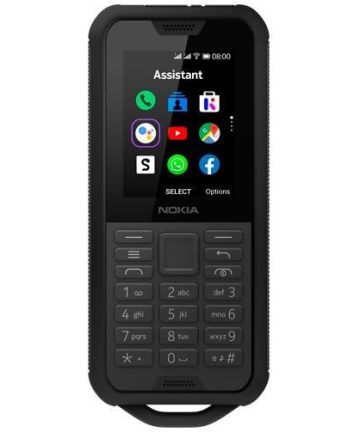 Nokia 800 Tough Black Telefoons
