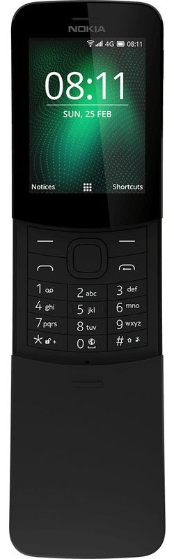 Nokia 8110 4G Black afbeelding 1