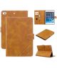 Apple iPad mini 1/2/3/4/(2019) 7.9 inch Wallet Tri-fold Hoes Bruin