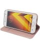 Samsung Galaxy A3 (2017) Portemonnee Bookcase Hoesje Rose Gold