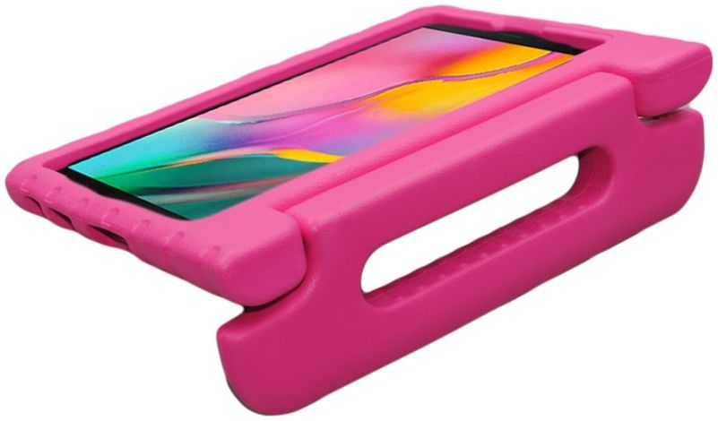 Samsung Galaxy Tab A 8.0 (2019) Kindvriendelijke Tablethoes Roze afbeelding 3