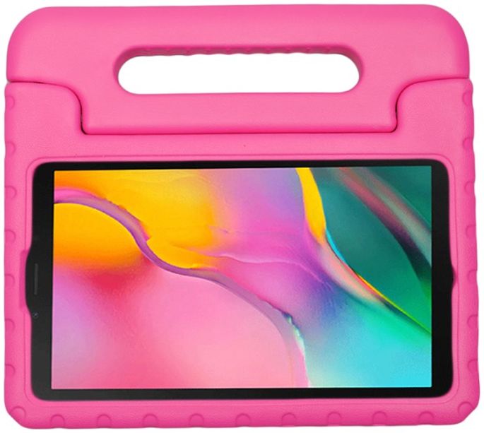 Samsung Galaxy Tab A 8.0 (2019) Kindvriendelijke Tablethoes Roze afbeelding 2
