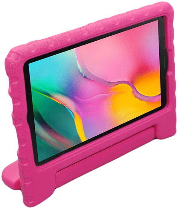 Samsung Galaxy Tab A 8.0 (2019) Kindvriendelijke Tablethoes Roze afbeelding 1