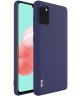 IMAK UC-1 Series Samsung Galaxy A41 Hoesje Matte TPU Blauw