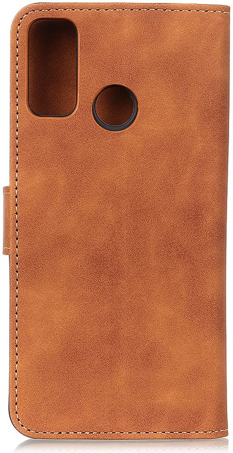 Samsung Galaxy A21S Hoesje Vintage Wallet Book Case Bruin afbeelding 7