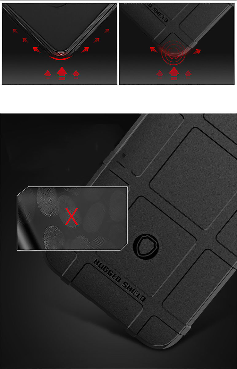 Samsung Galaxy A41 Hoesje Shock Proof Rugged Shield Groen afbeelding 8